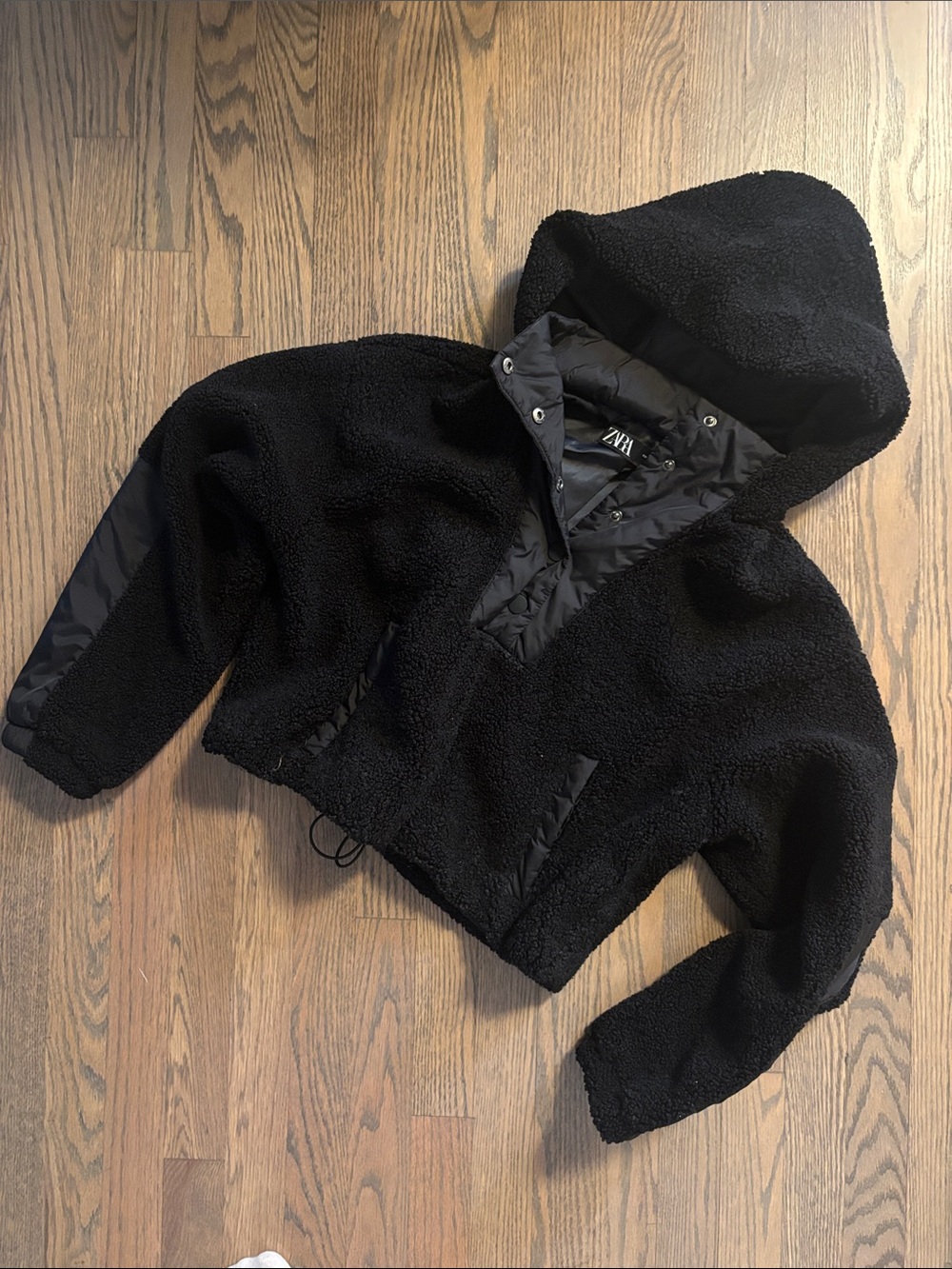 Zara Fleece Hoodie Pullover